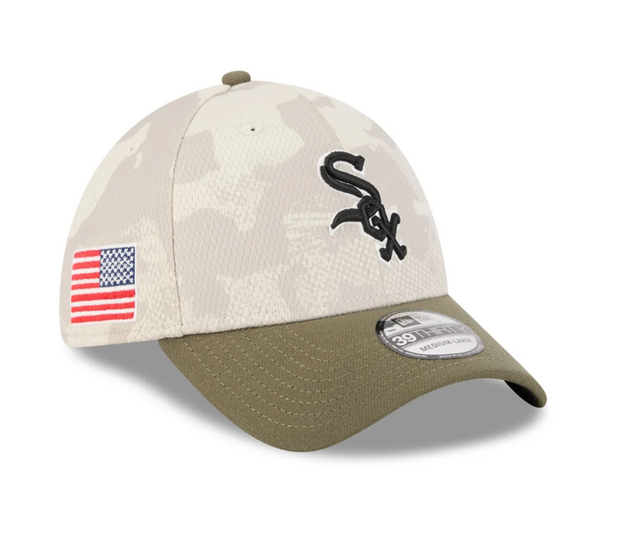 Armed Forces 2025 White Sox 39Thirty Fitted