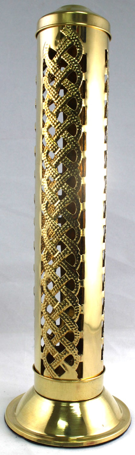 Ash Catcher - Brass Filigree Round 12" Tower