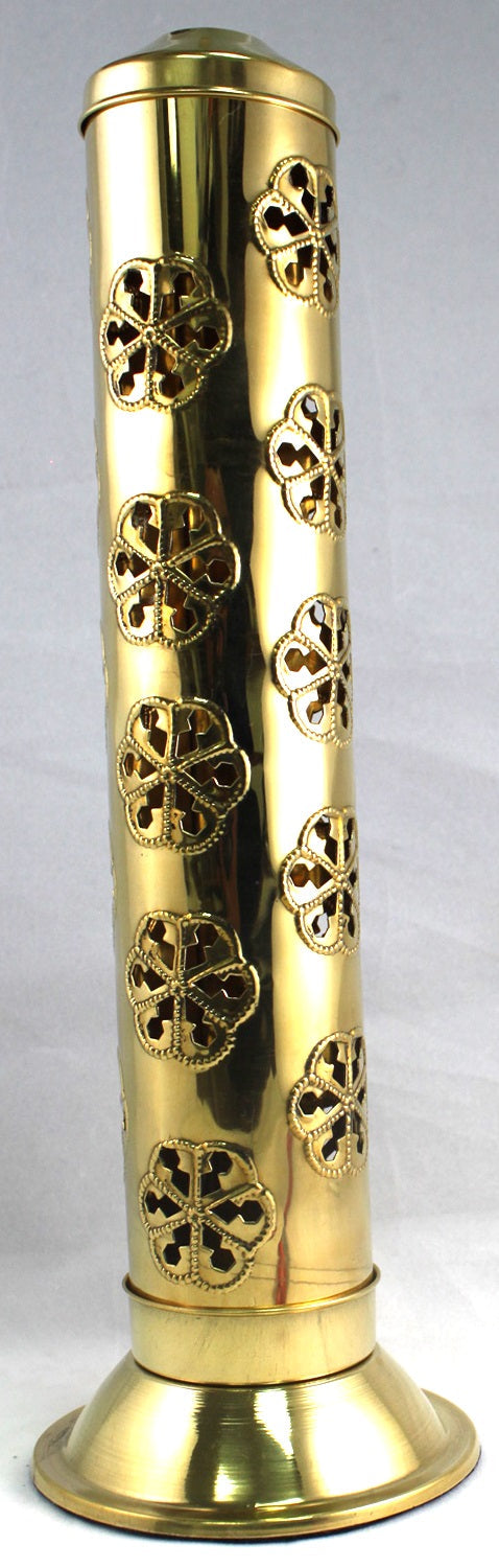 Ash Catcher - Brass Filigree Round 12" Tower
