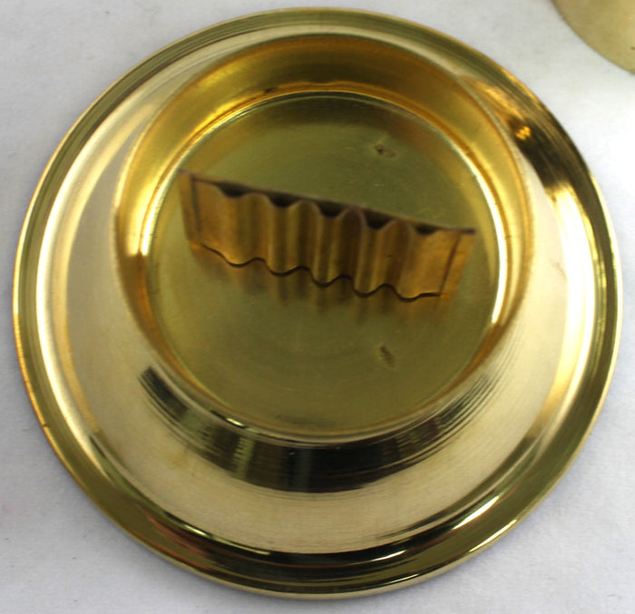 Ash Catcher - Brass Filigree Round 12" Tower