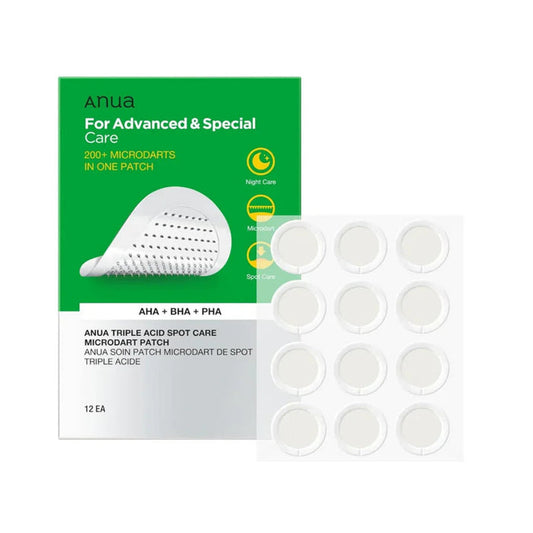 ANUAAuna Triple Acid Spot Care Microdart Patch 12 PcsMood Arabia