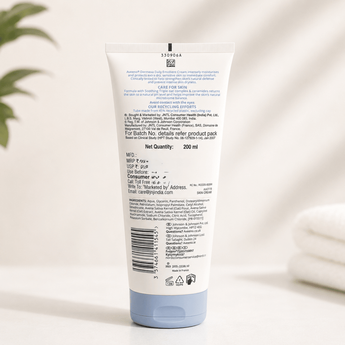 Aveeno Dermexa Daily Emollient Cream - Cosmosentials