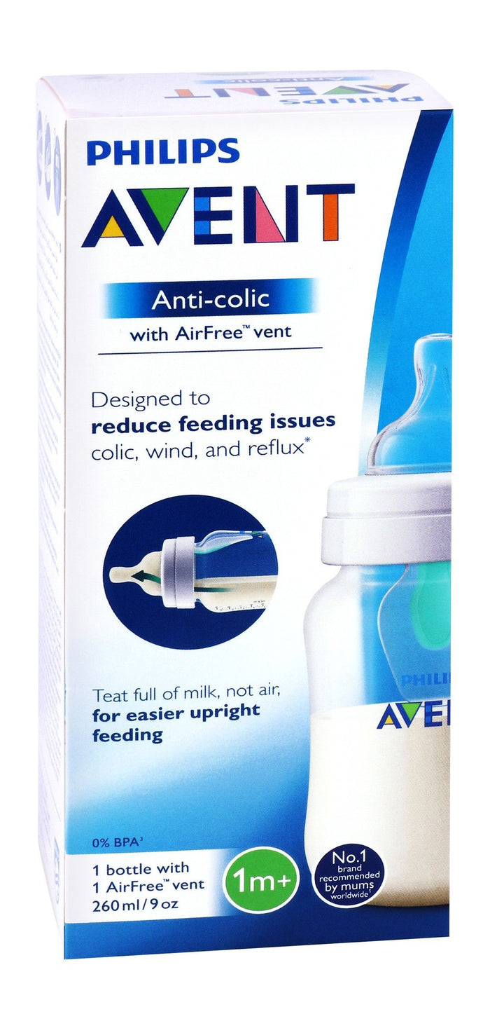 Avent Anti-colic With Airfree Vent, 260ml - Makkah Pharmacy