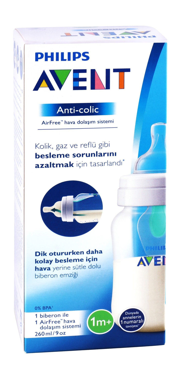 Avent Anti-colic With Airfree Vent, 260ml - Makkah Pharmacy