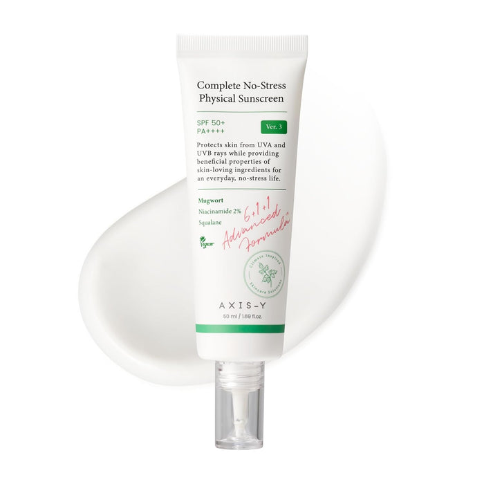 AXIS-Y Complete No-Stress Physical Sunscreen V3 SPF 50 1.69 fl. oz. / 50ml