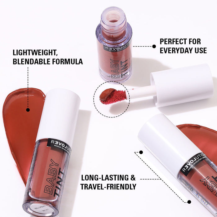 Baby Coral Lip & Cheek Tint - Pack of 3