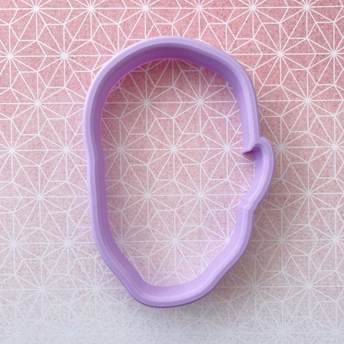 Bald Man Cookie Cutter
