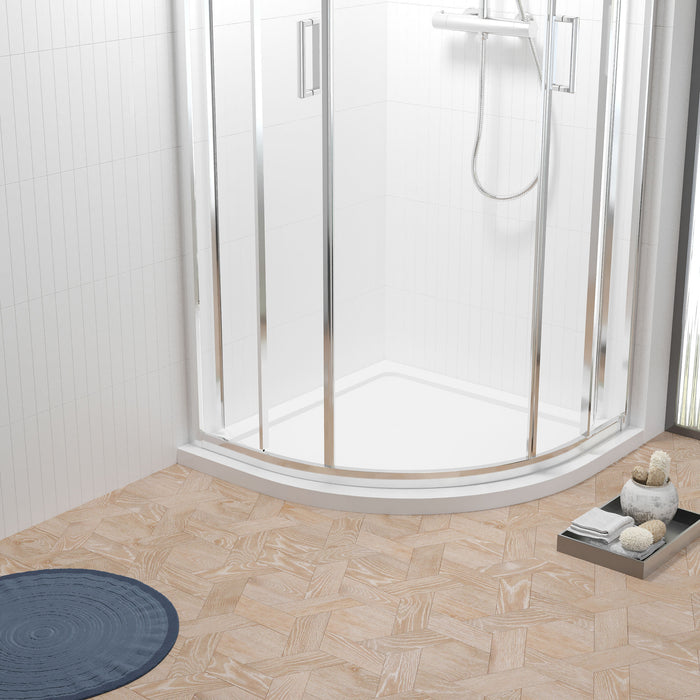 [BETR105] Balterley Shower Tray Quadrant, 40mm Profile Design - Choice of Size and Colour - Lifestyle 1
