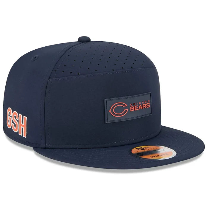 Bears 2025 Sideline Split Panel 9FIFTY Snapback