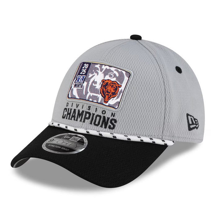 Bears New Era 2025 NFC North Division Champions Locker Room Hat