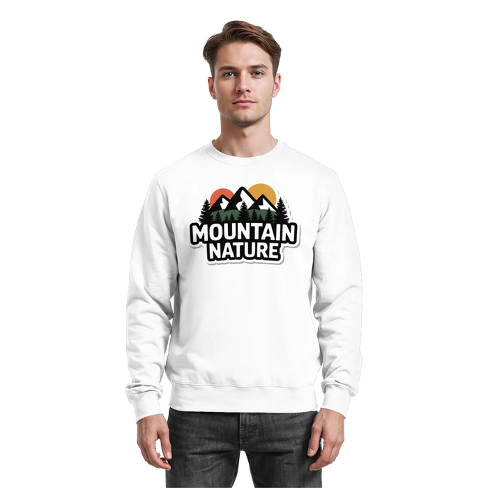 Mountain nature - Basic Sweatshirt - Arvenzo