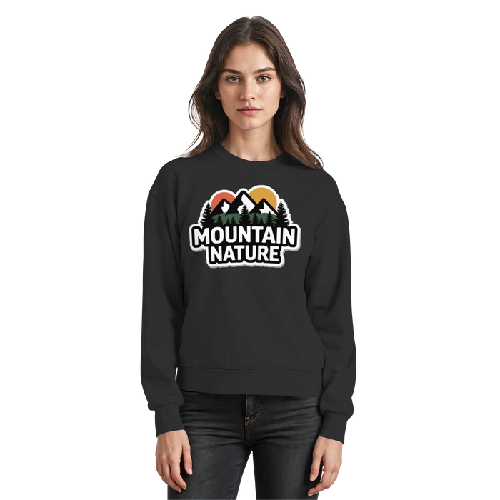 Mountain nature - Basic Sweatshirt - Arvenzo