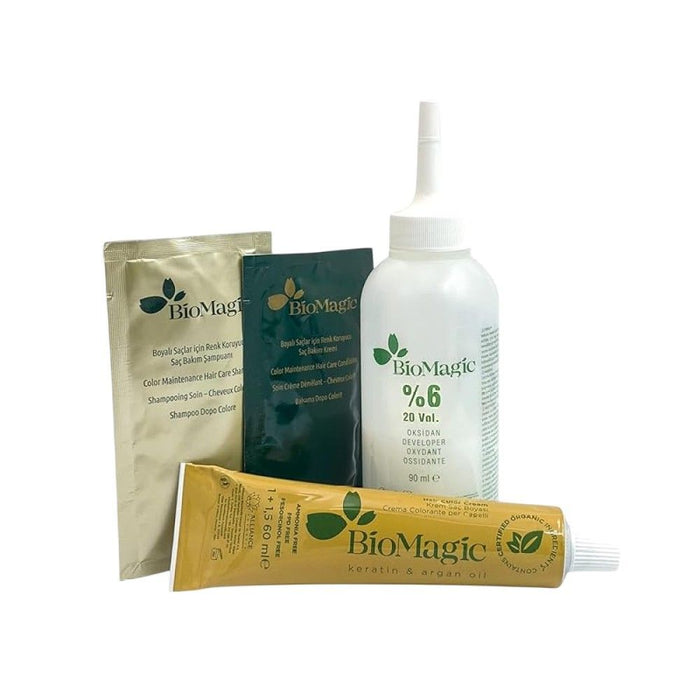 BioMagic Hair Color Cream Kit - 1.01 Intense Blue Black - Makkah Pharmacy