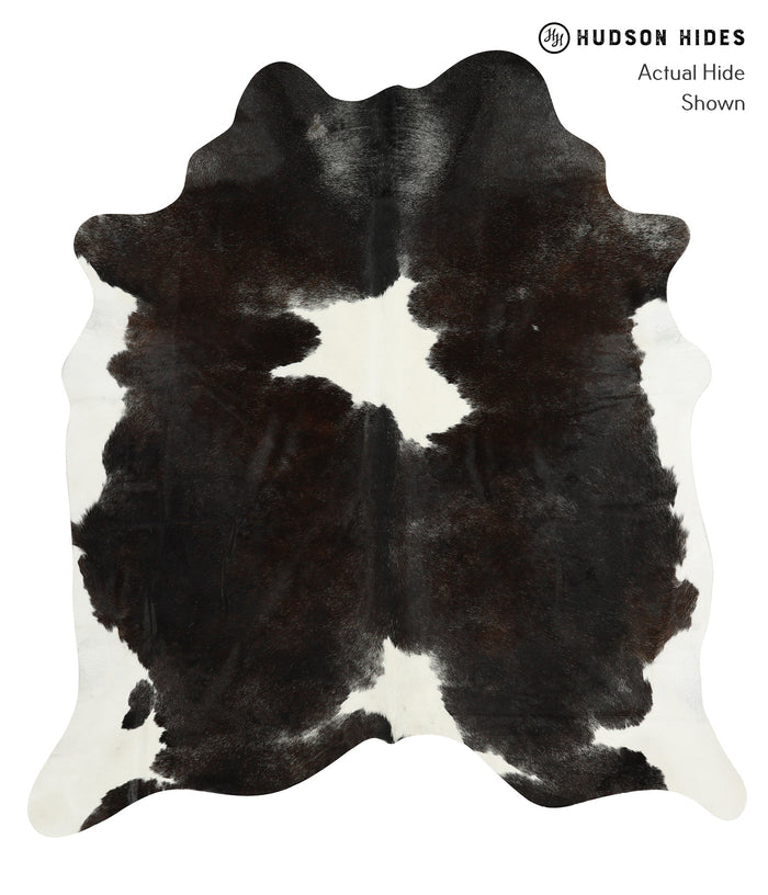 Black and White Cowhide Rug #31553