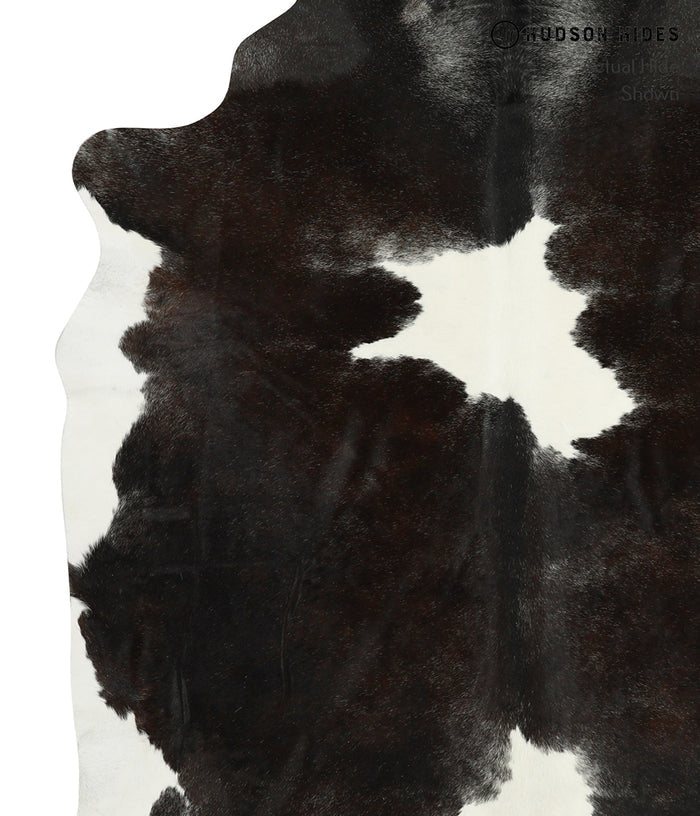 Black and White Cowhide Rug #31553