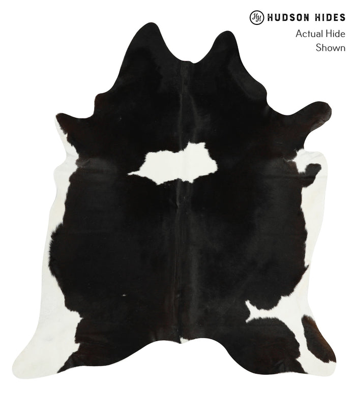 Black and White Cowhide Rug #31500