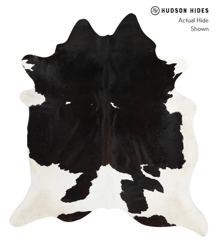 Black and White Cowhide Rug #30804