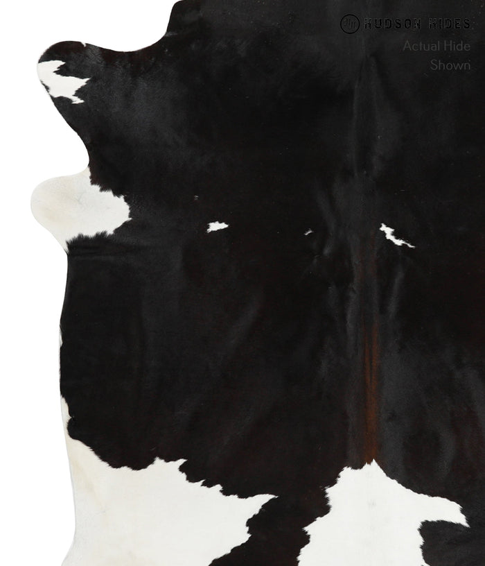 Black and White Cowhide Rug #30804