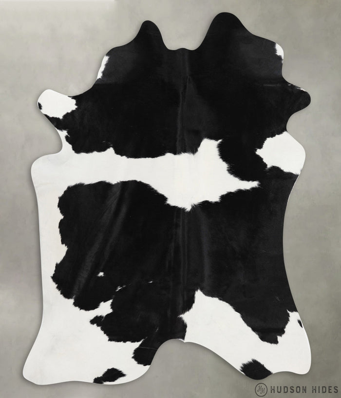 Black and White X-Large Cowhide Rug #29972