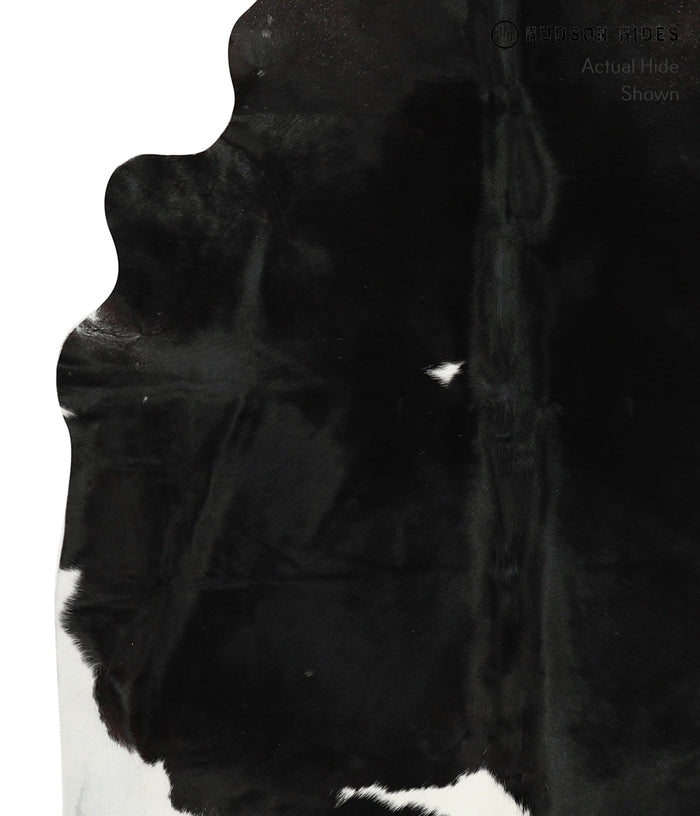 Black and White Cowhide Rug #31486
