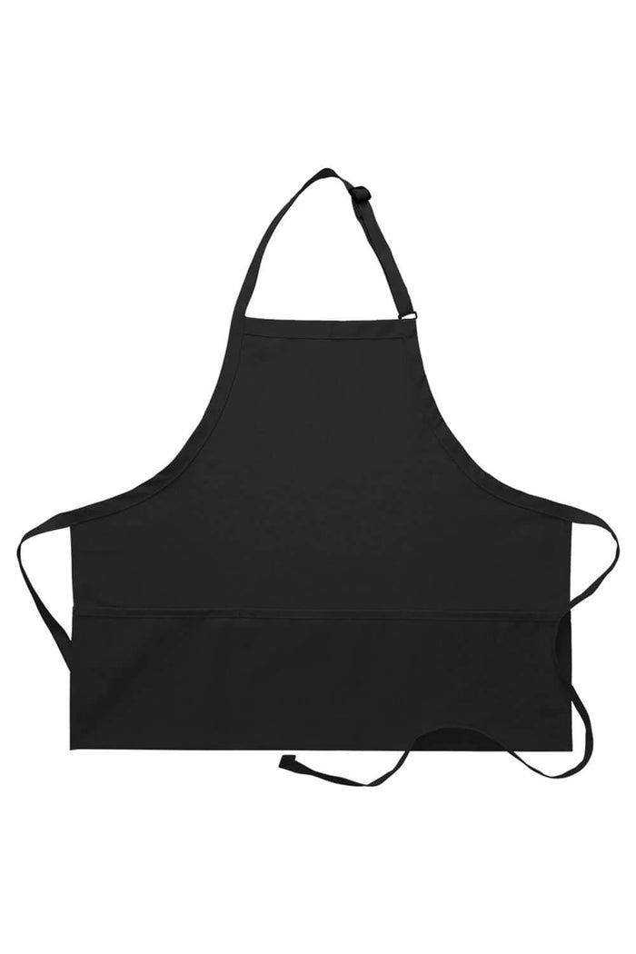 DayStar Black Deluxe Bib Adjustable Apron (3 Pockets)