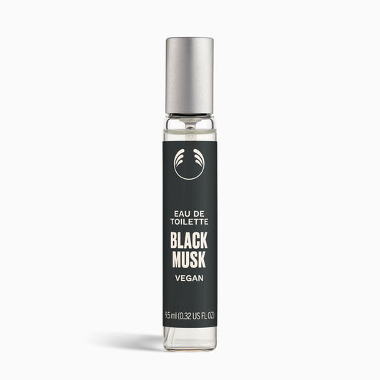 Black Musk Eau De Toilette 9.5ml travel spray with bronze cap