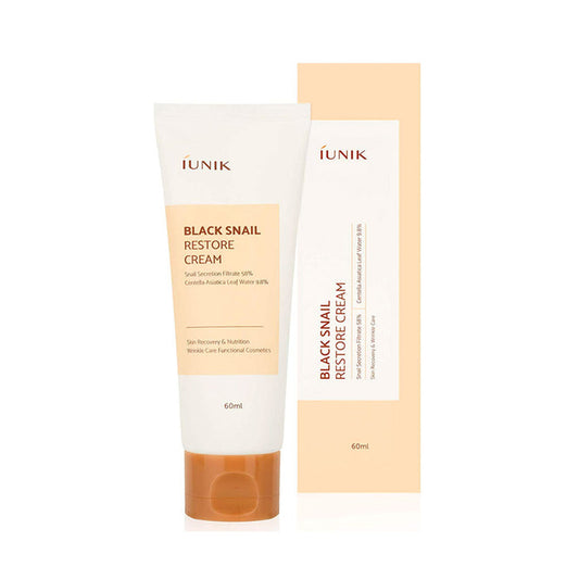 iUNIK Black Snail Restore Cream Nudie Glow Australia