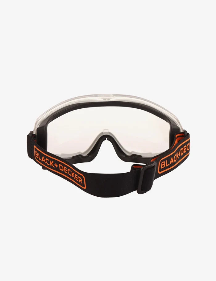 BLACK+DECKER® BXPE0532IN Chemical Splash Safety Goggles Maximum Eye Protection, Trusted Performance