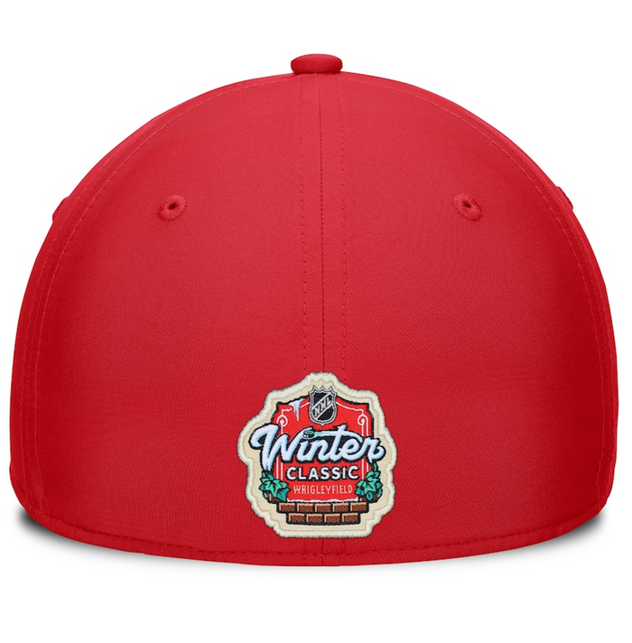 Blackhawks Fanatics 2025 NHL Winter Classic Flex Hat-1