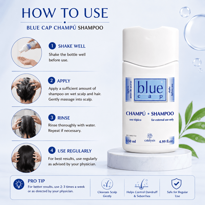 Blue Cap Shampoo - Cosmosentials