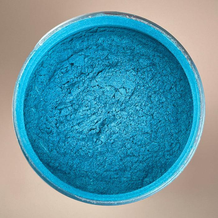 Blue Green Beaver Dust Mica Pigments