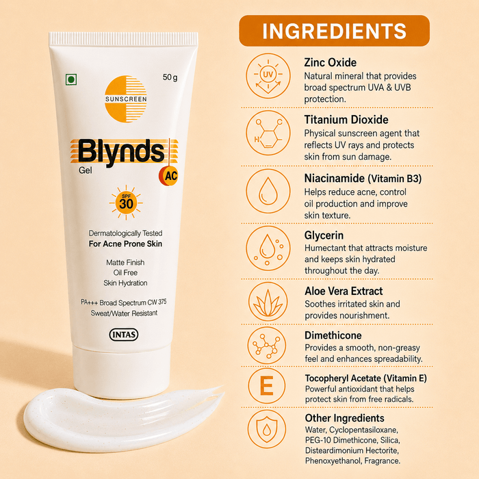 Blynds AC Gel (SPF 30+) - Cosmosentials