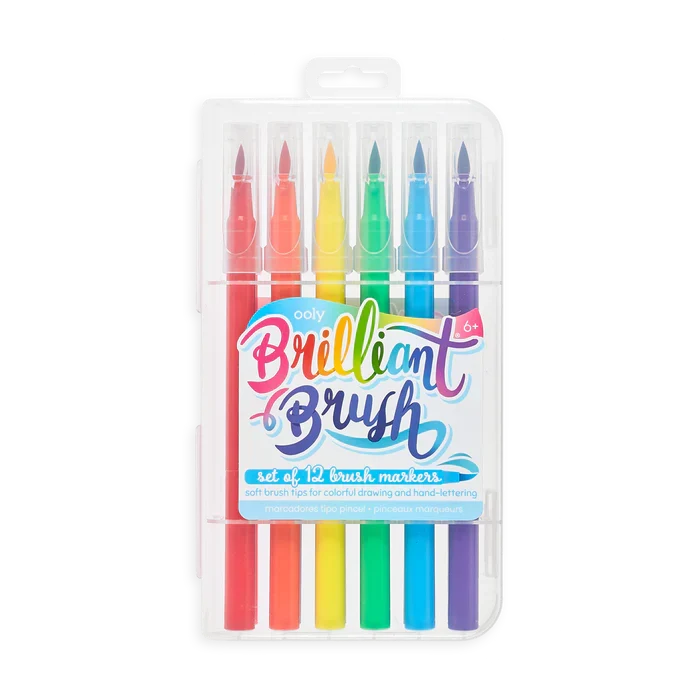 Brilliant Brush Markers