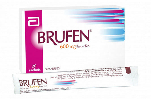Brufen 600mg Ibuprofen Granule Sachets, 20 Pieces