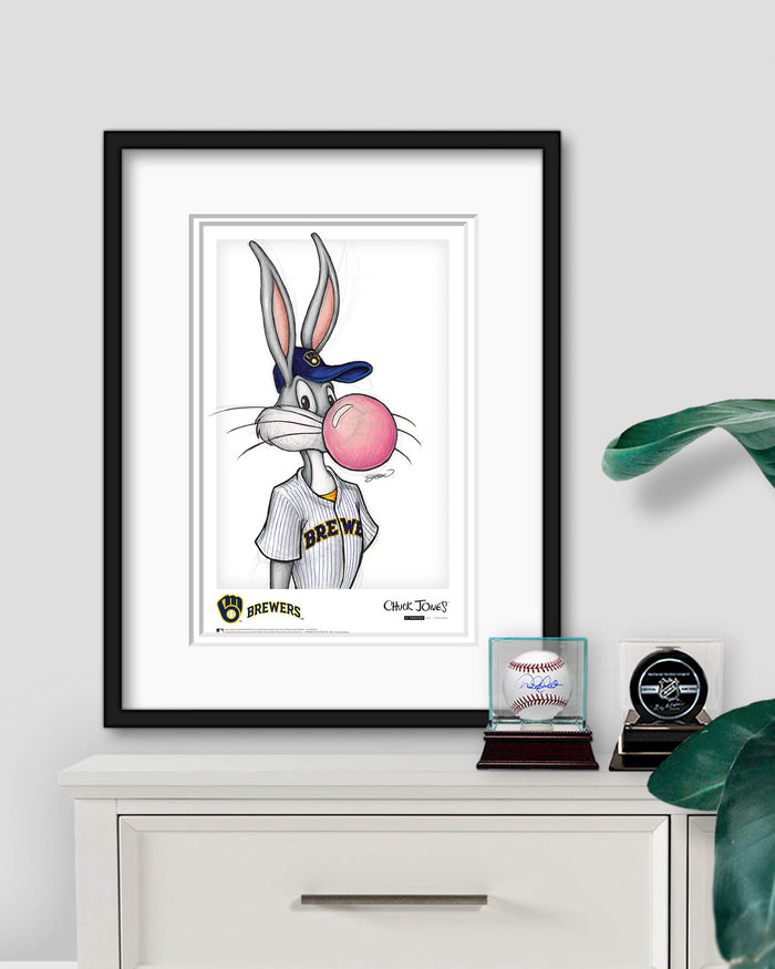 Bubblegum Bugs x MLB Brewers Limited Edition Art Print