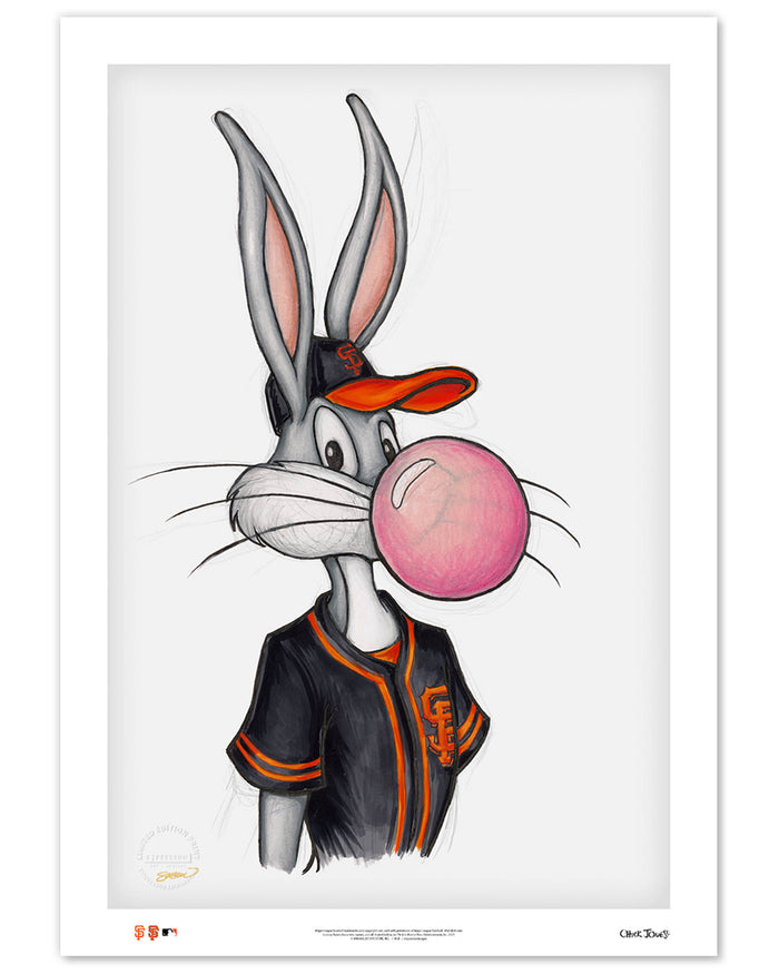 Bubblegum Bugs x MLB Giants Limited Edition Art Print