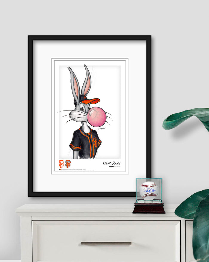 Bubblegum Bugs x MLB Giants Limited Edition Art Print