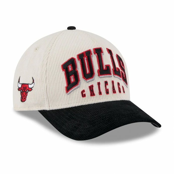 Bulls Stacked Corduroy 9FORTY M-Crown A-Frame Snapback