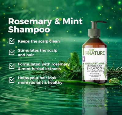 ByNature Rosemary Mint Complete Repair Shampoo 500ml bynature
