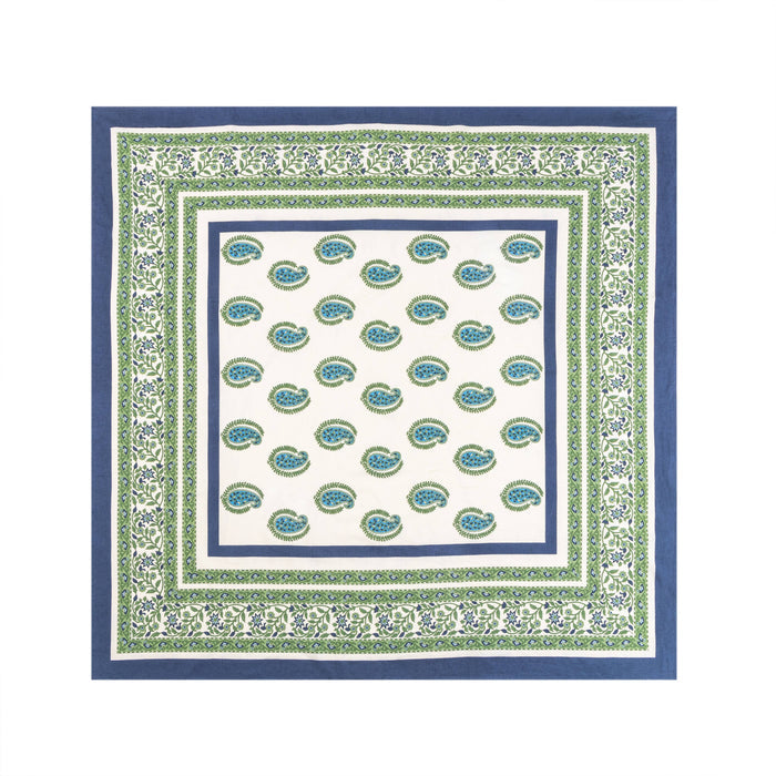 Cassis Blue & Green Tablecloth