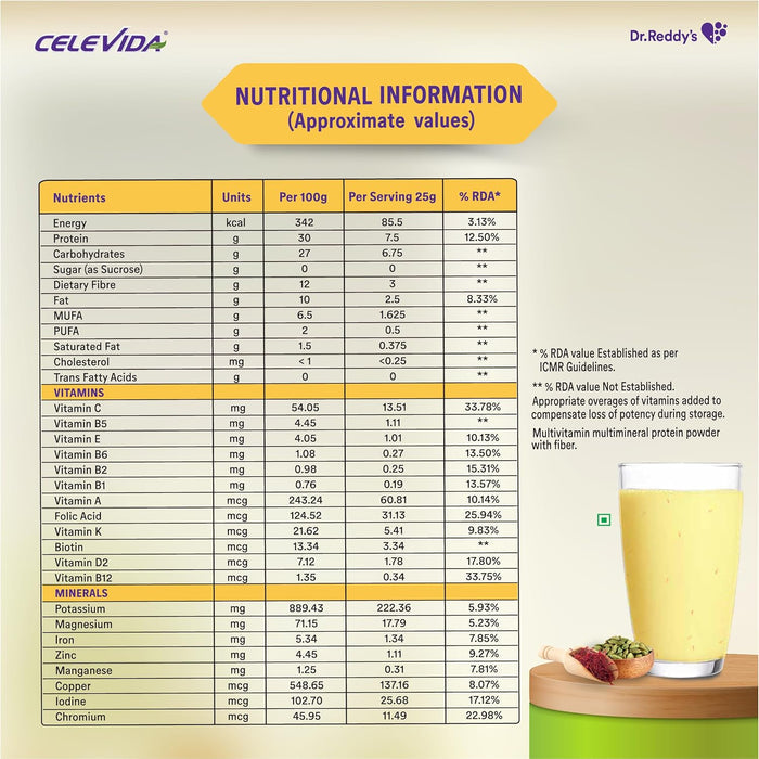 Celevida - Kesar Elaichi Flavor 400 g (Metal Tin)
