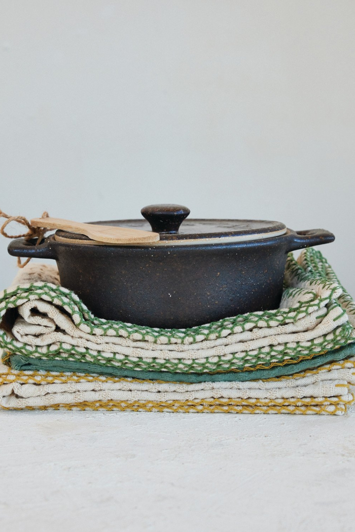 Creative-Co-Op-Ceramic-Brie-Baker-Matte-Brown