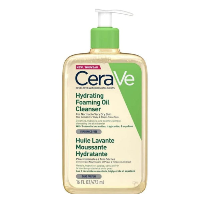 CeraVe Hydrating Foaming Oil Cleanser