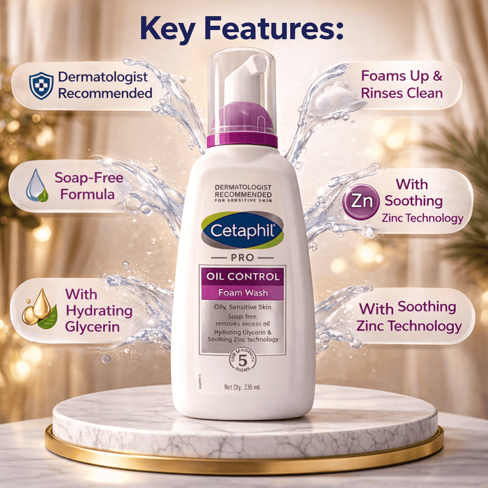 Cetaphil PRO Oil Control Foam Wash - Cosmosentials