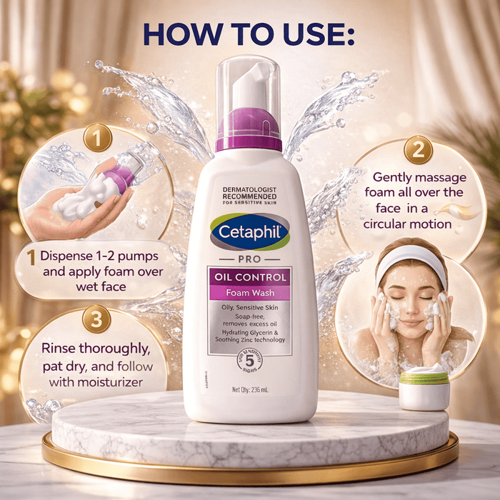 Cetaphil PRO Oil Control Foam Wash - Cosmosentials