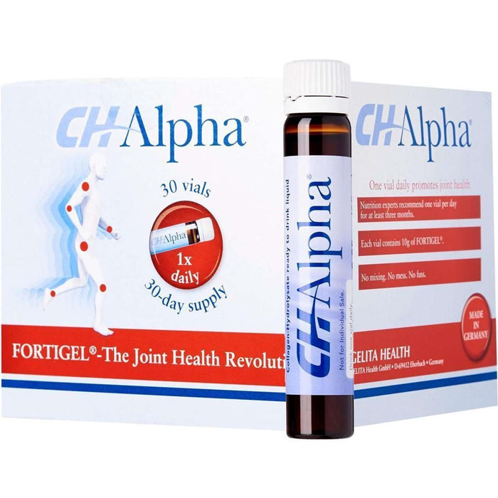 CH-Alpha Fortigel Joint Support Supplement Vials, 30x25ml - Makkah Pharmacy