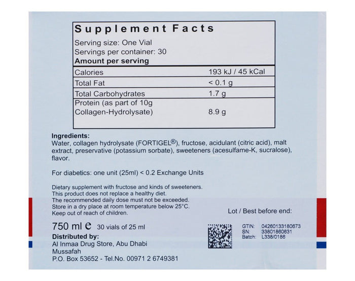 CH-Alpha Fortigel Joint Support Supplement Vials, 30x25ml - Makkah Pharmacy