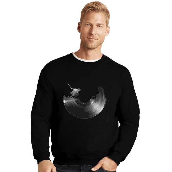 Crewneck Sweater, Unisex / Small / Black