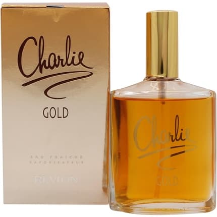 Charlie Gold Revlon EDP Spray for Women 3.4 Oz