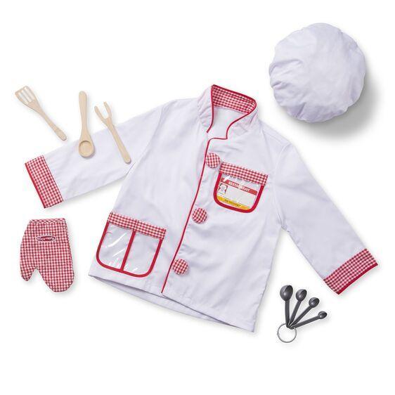 Chef Role Play Costume Set 3 - 6yrs - USA Party Store